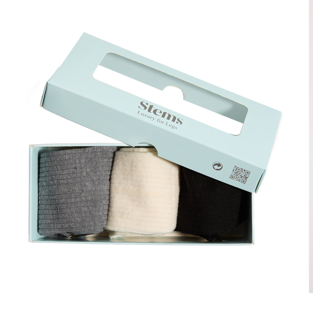 Conscious Cotton Cashmere Socks Gift Box