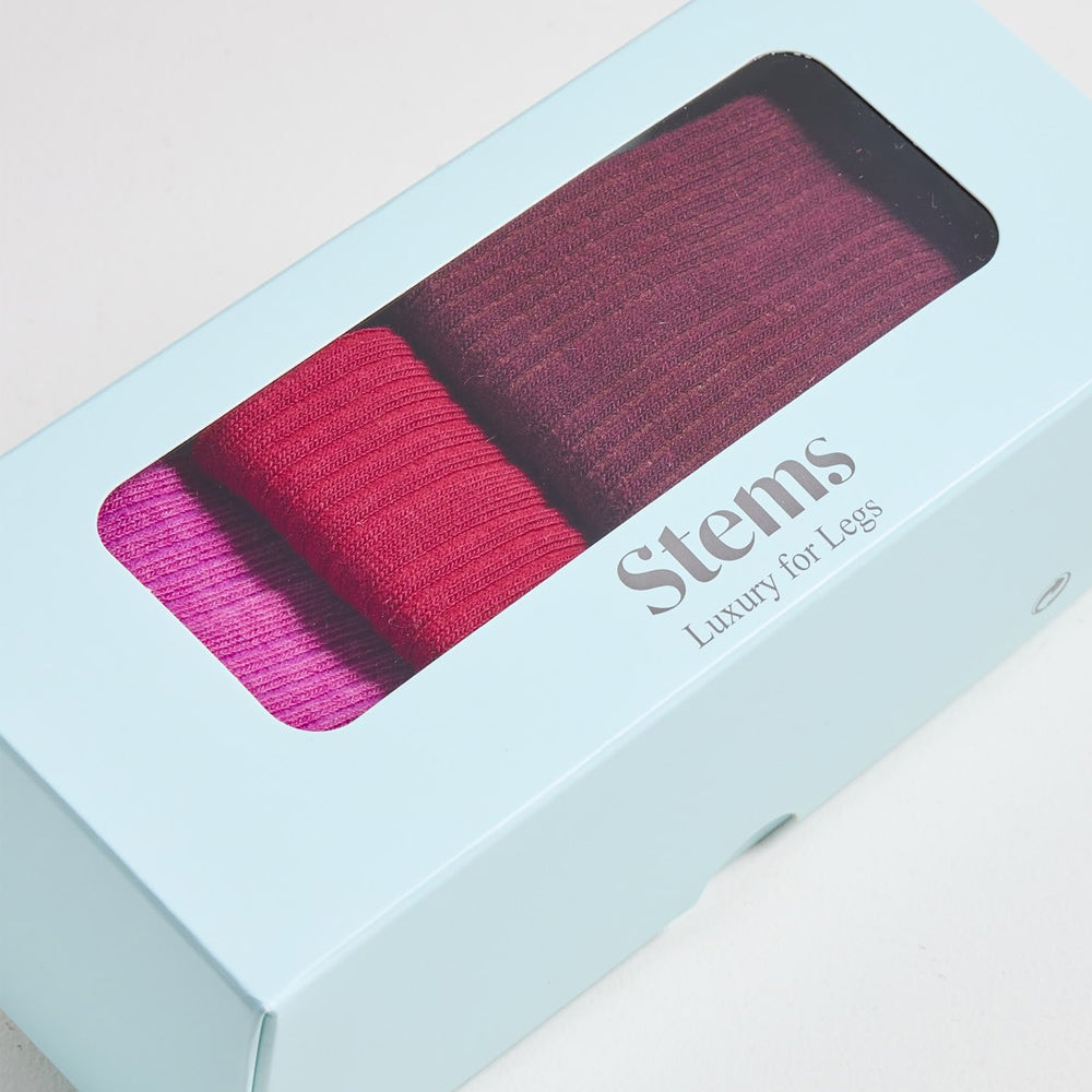 Conscious Cotton Cashmere Socks Gift Box