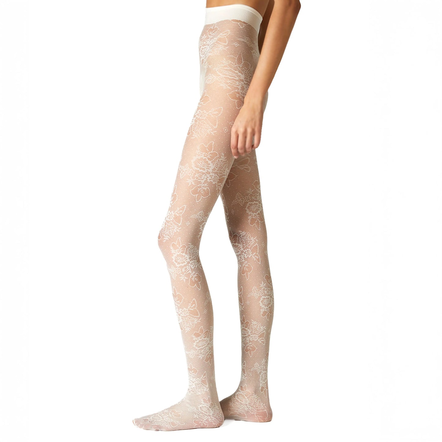 Margaux Rose Sheer Tights