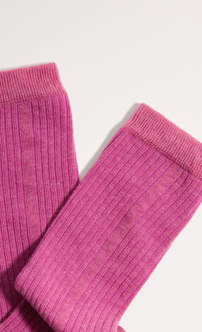 Eco-Conscious Cashmere Crew Socks