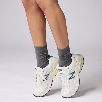 Cotton Cashmere Crew Socks