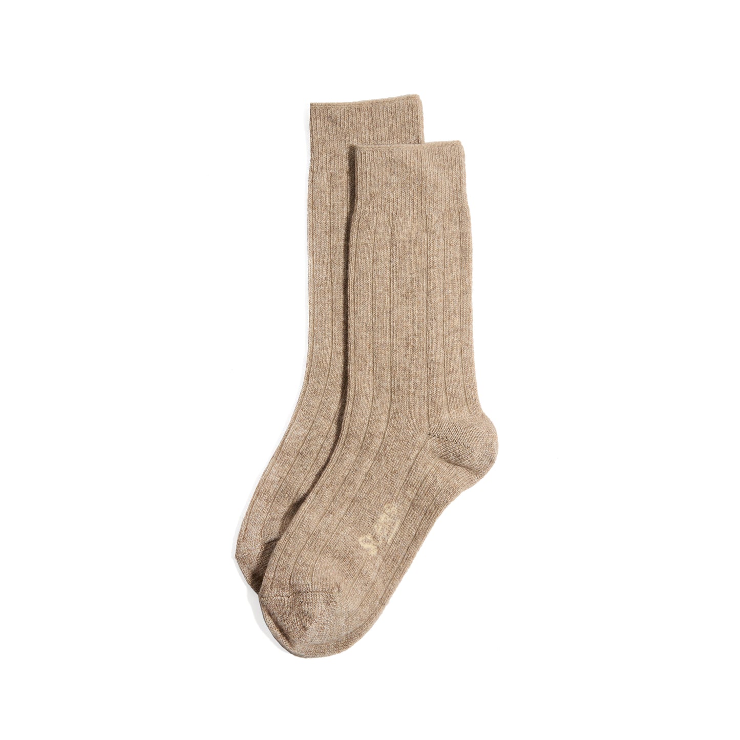 LUX WOOL CASHMERE CREW SOCKS