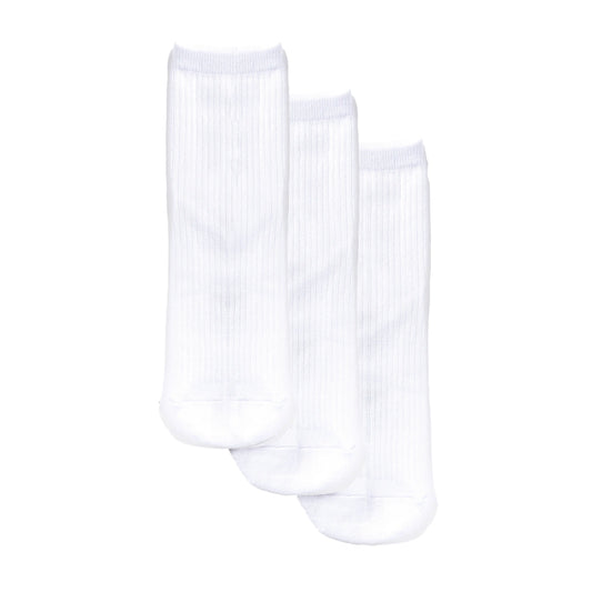 3-Pack Ribbed Ankle Socks