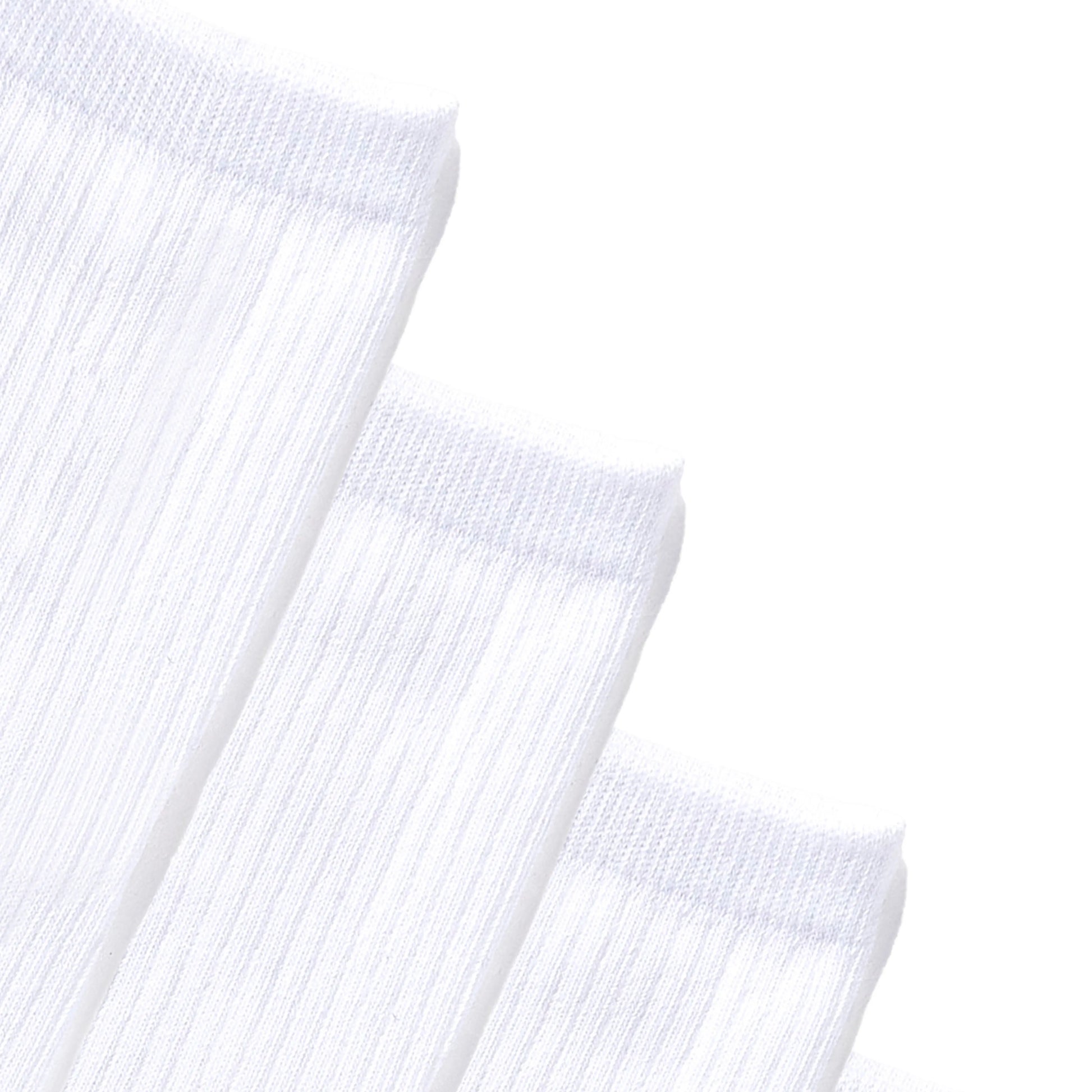 3-Pack Ribbed Ankle Socks