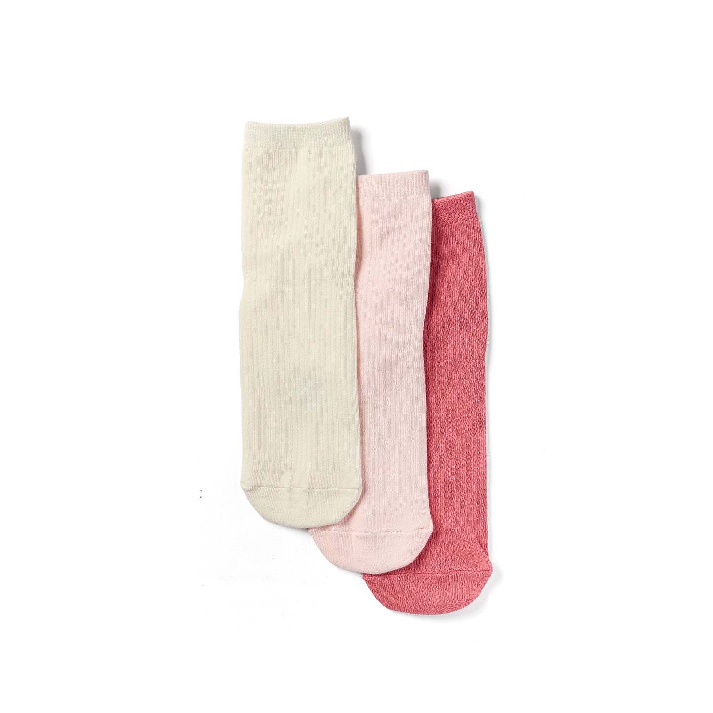 3-Pack Ribbed Ankle Socks