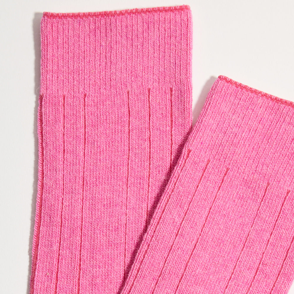 Lux Wool Cashmere Crew Socks