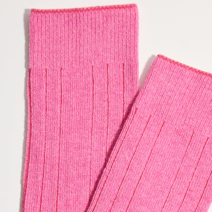 Lux Wool Cashmere Crew Socks