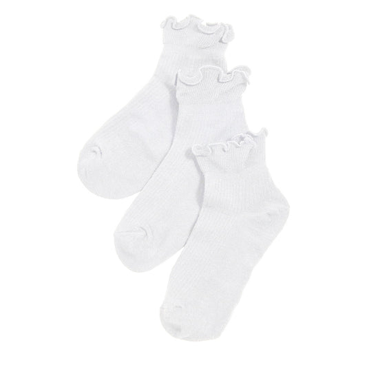 3-Pack EVERYDAY CLASSIC RUFFLE SOCKS