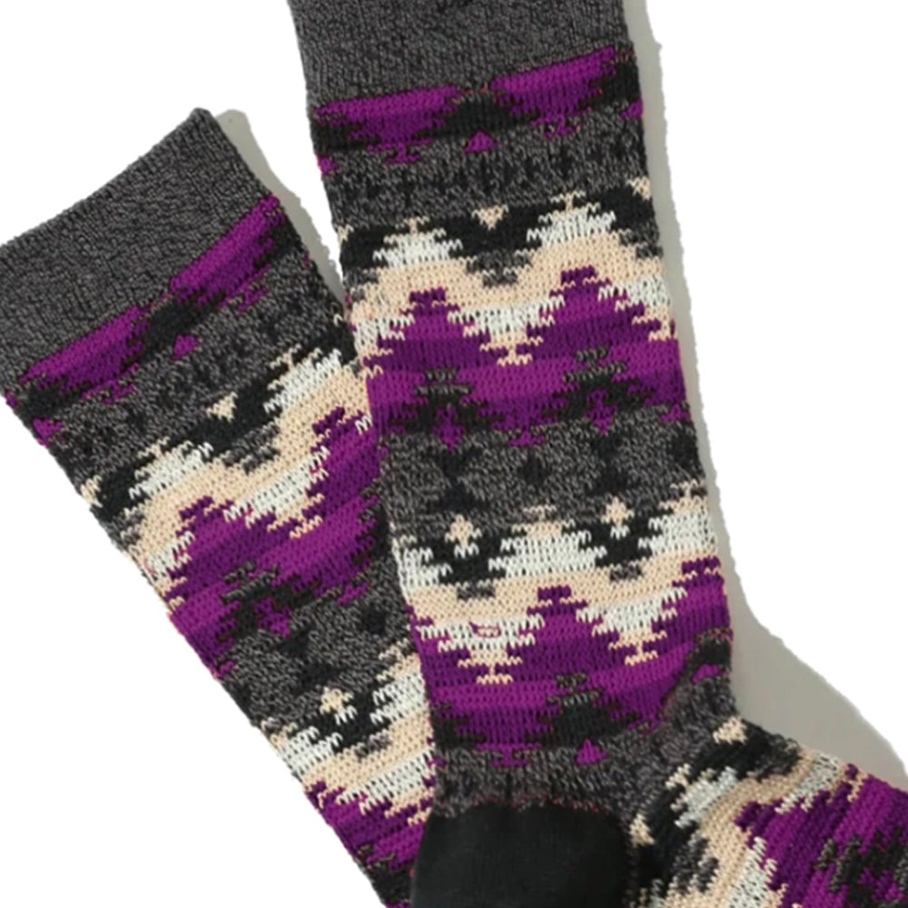 Alex Diamond Wool Blend Socks