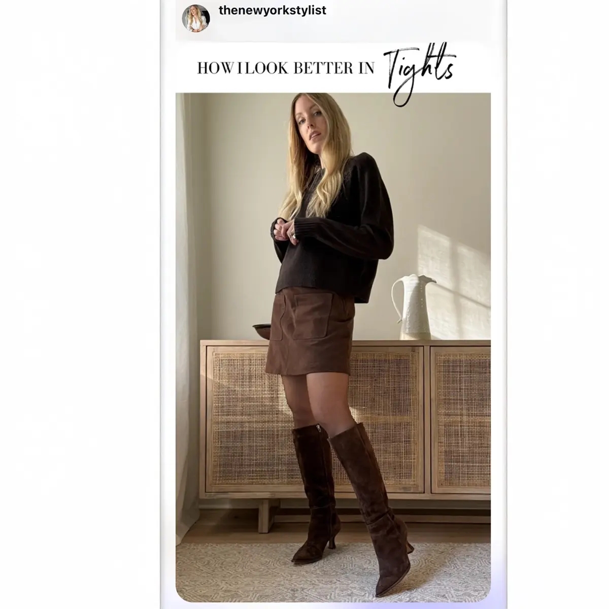 Avery Sheer 10 Tights