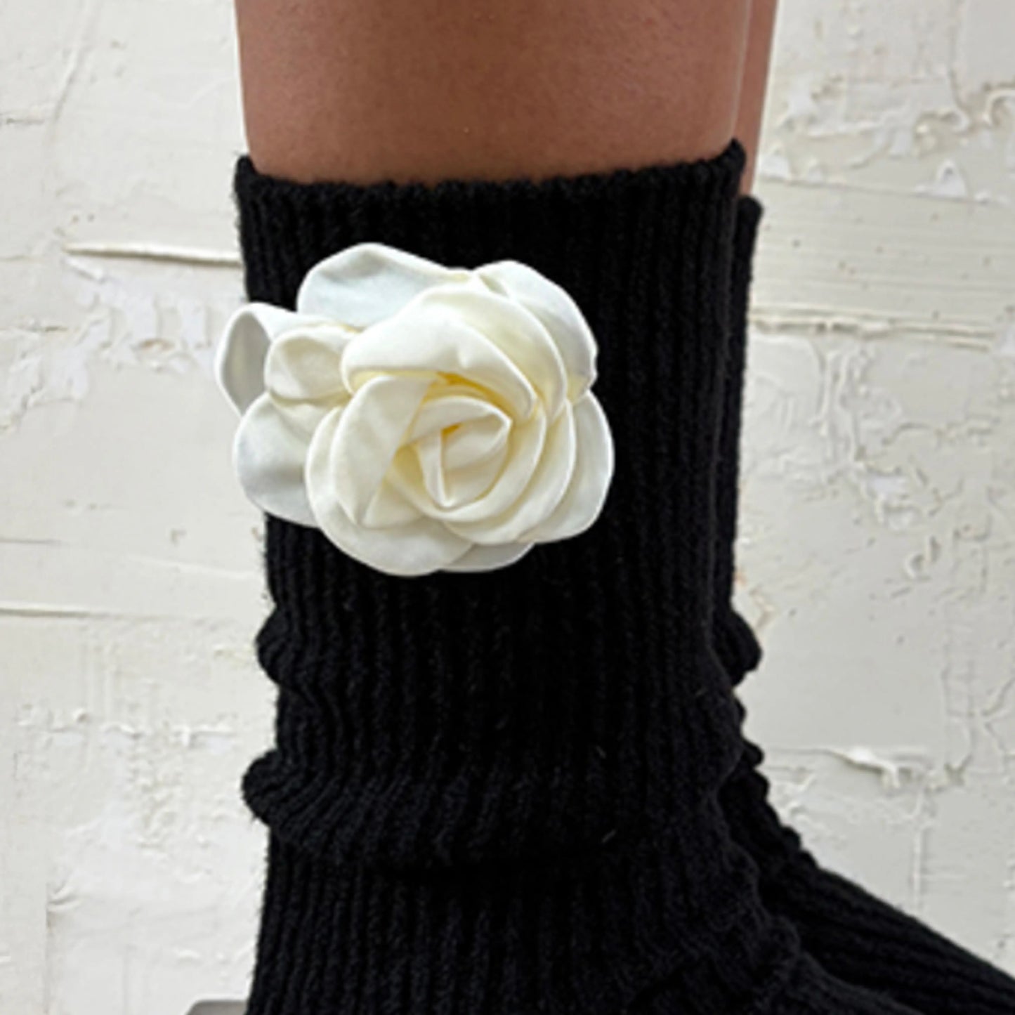 Rose Wool Socks