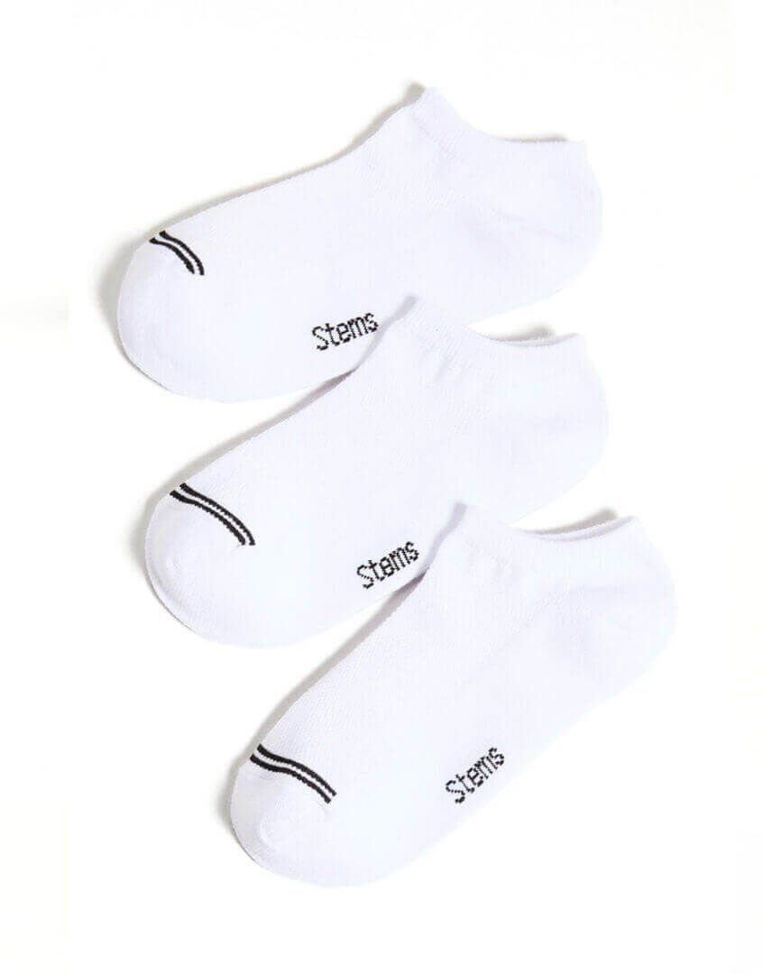 3-Pack No Show Training Sport Socks