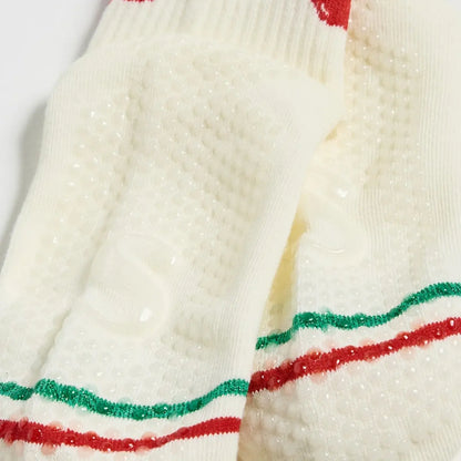 Cherry Grip Striped Socks
