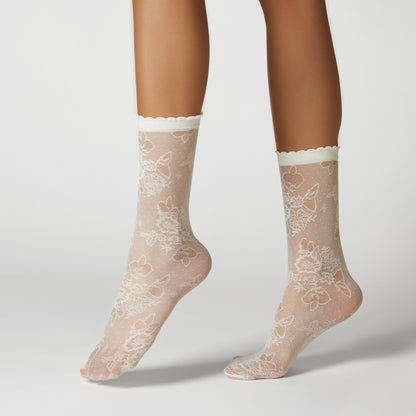 Margaux Floral Socks