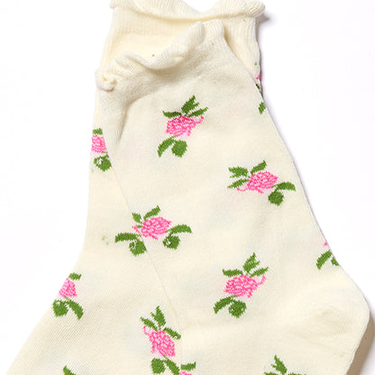 MELODY FLORAL SOCKS