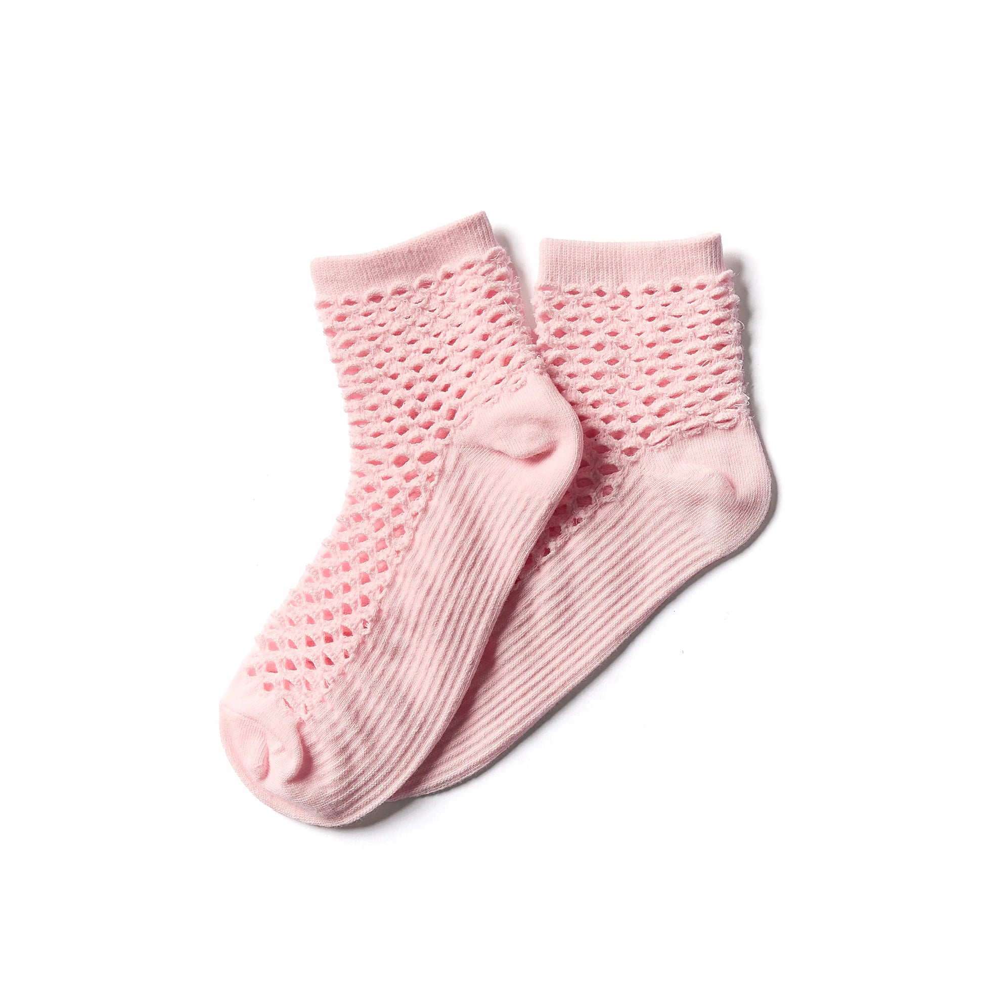 Netted Crew Socks