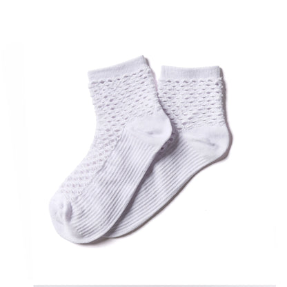 Netted Crew Socks