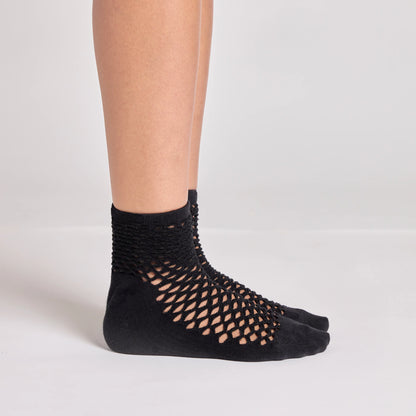 Netted Crew Socks
