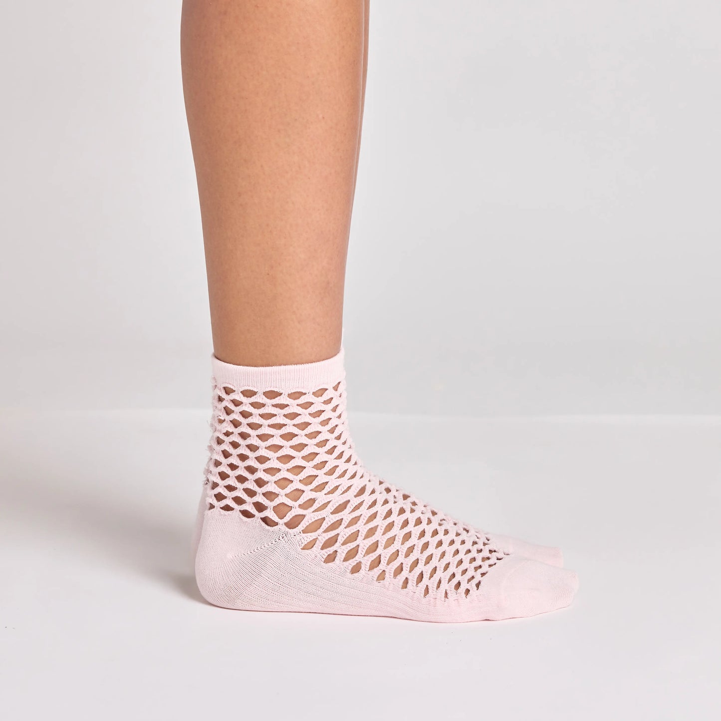 Netted Crew Socks