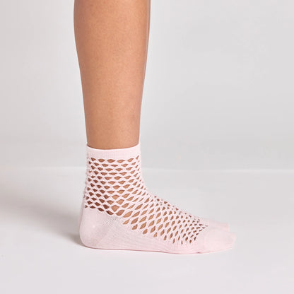 Netted Crew Socks
