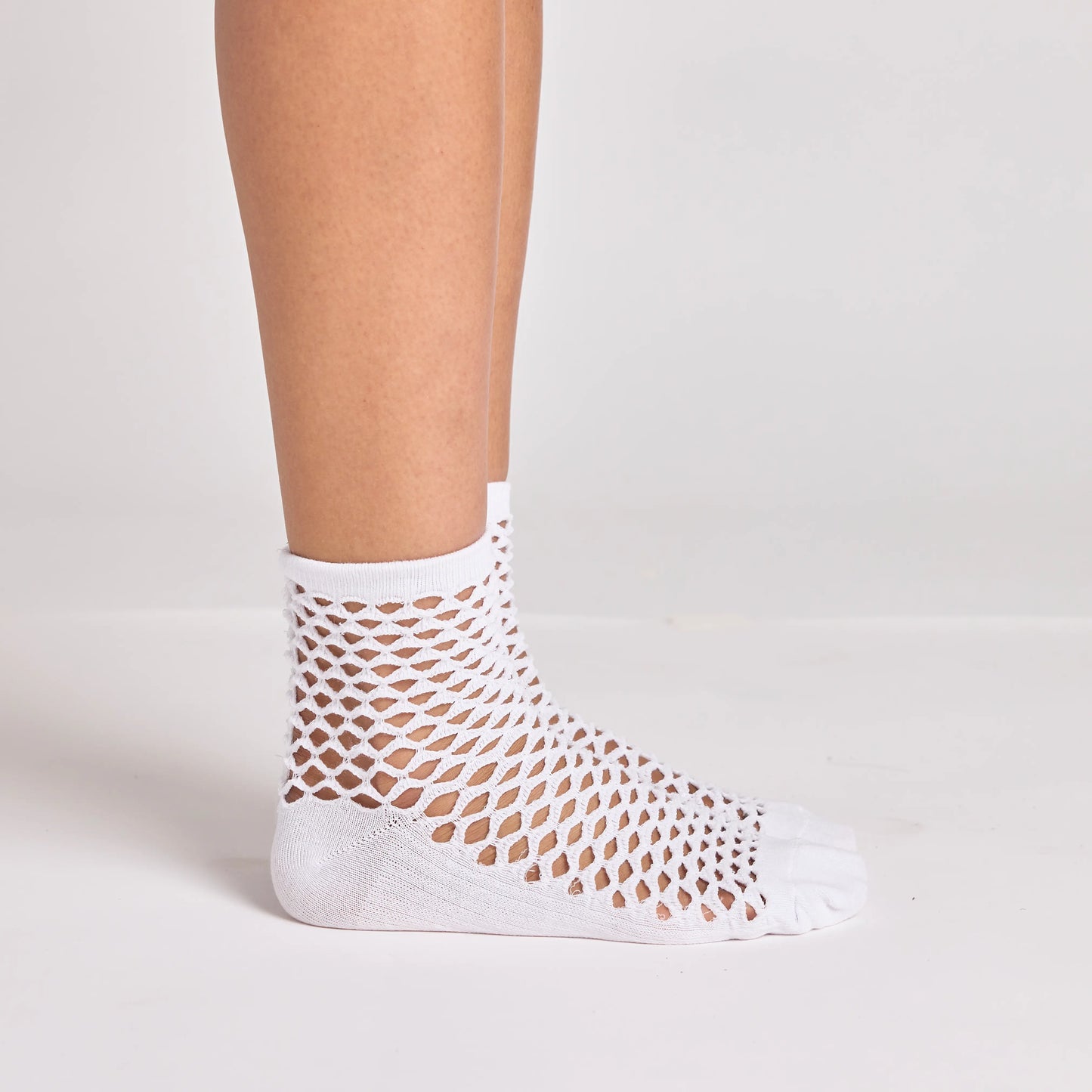 Netted Crew Socks