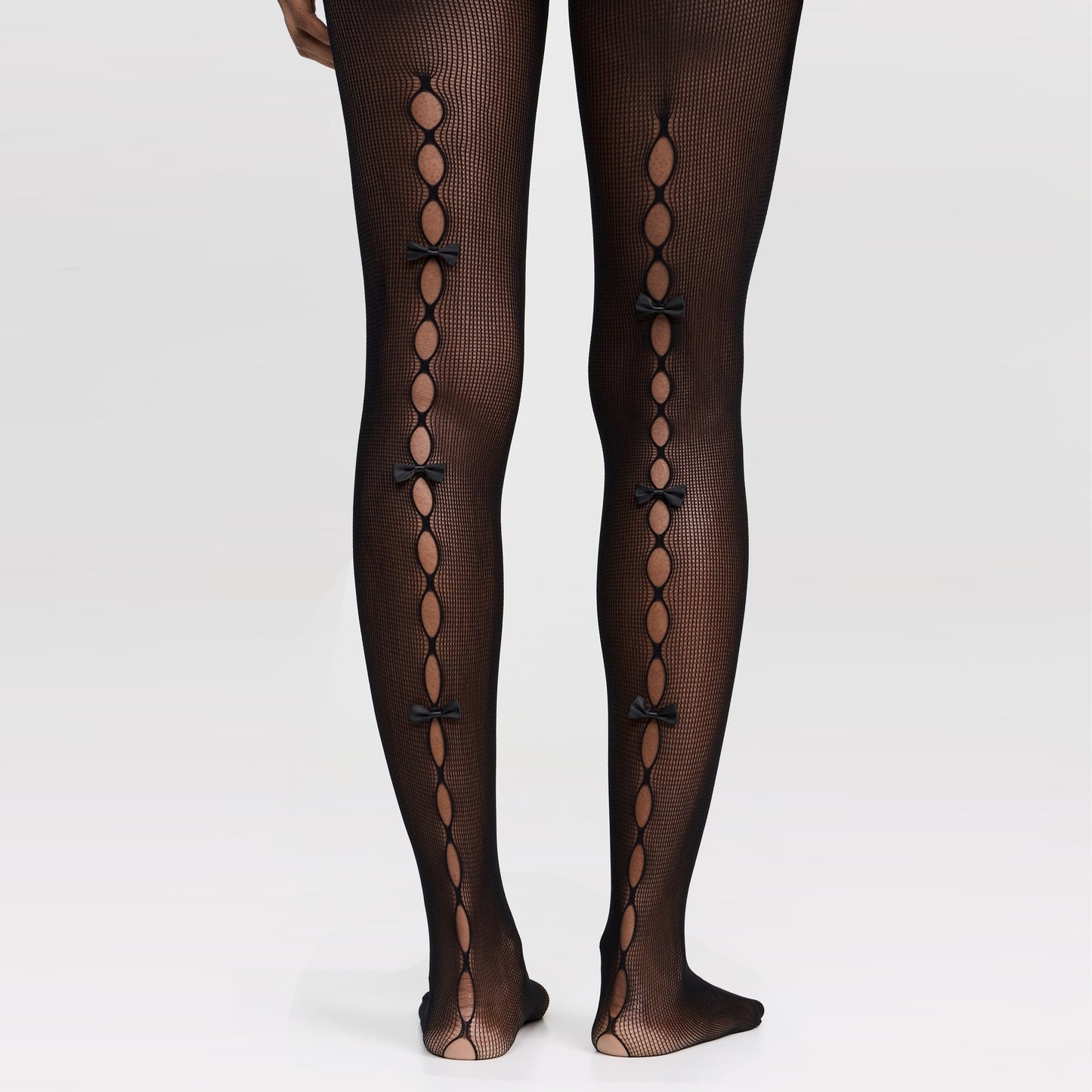 CUT OUT MESH TIGHTS