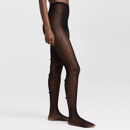 CUT OUT MESH TIGHTS