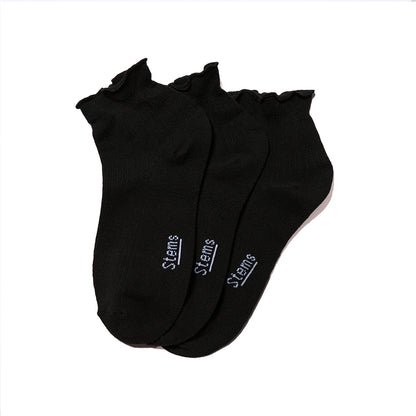 3-PACK EVERYDAY RUFFLE SOCKS