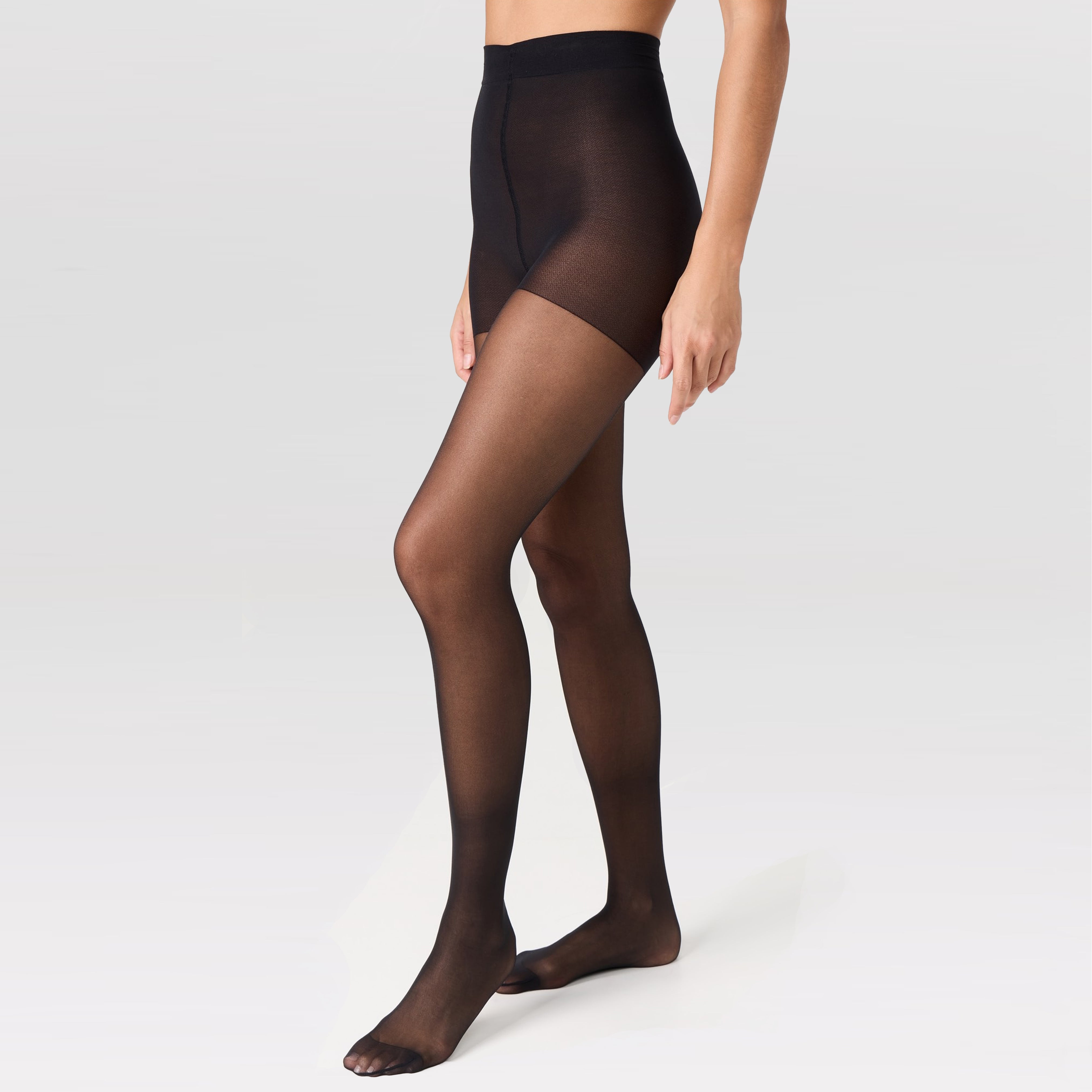 Stretch Control Italian Sheer Tights 15 Denier Stems