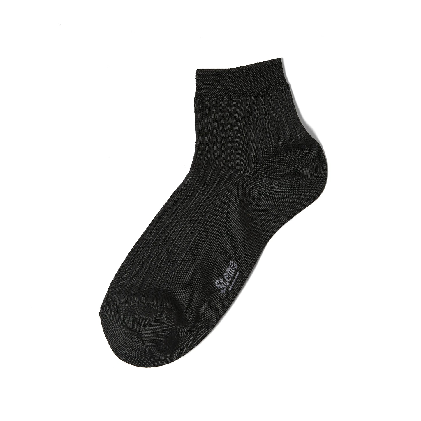 Silky Rib Quarter Socks