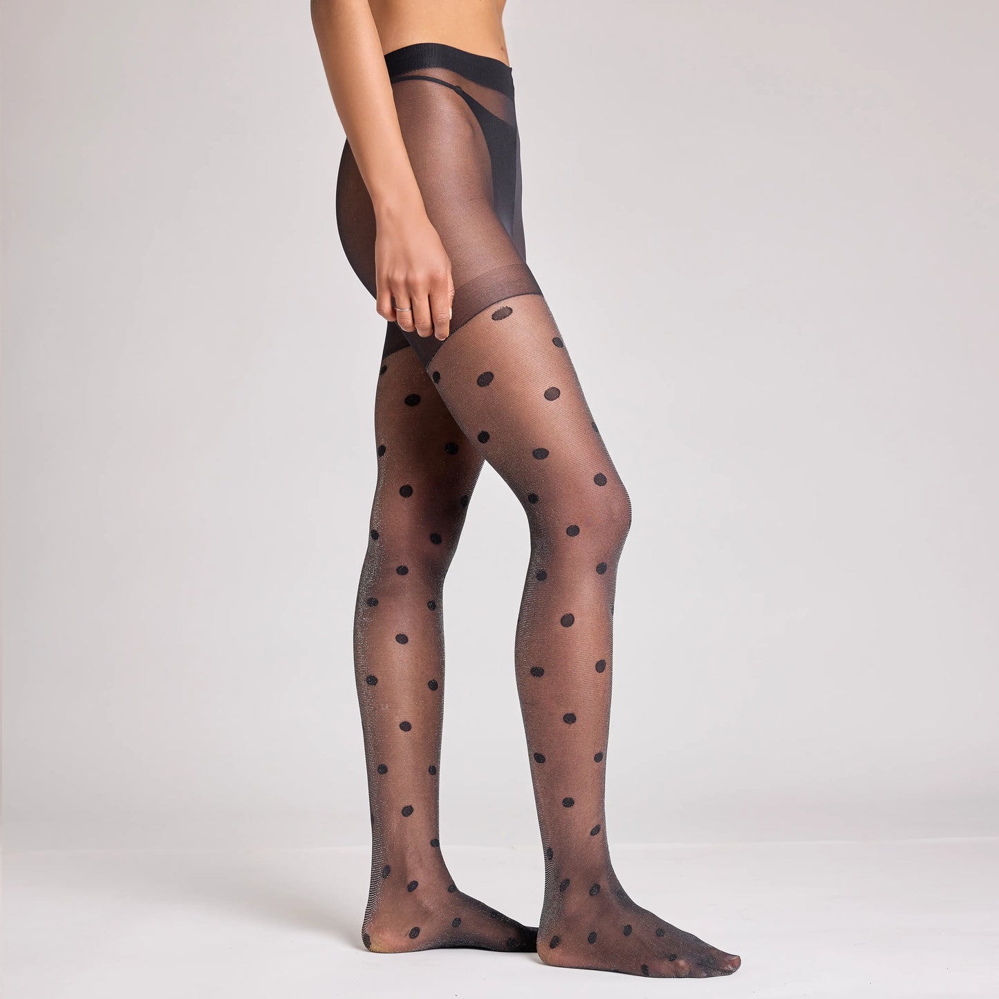 Sparkle Dot Sheer Tights