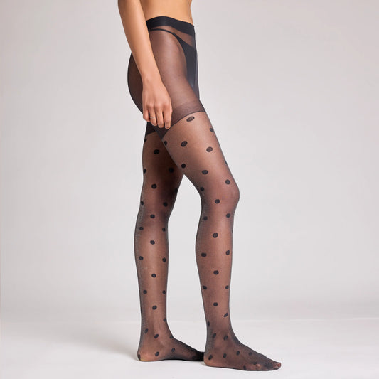 Sparkle Dot Sheer Tights